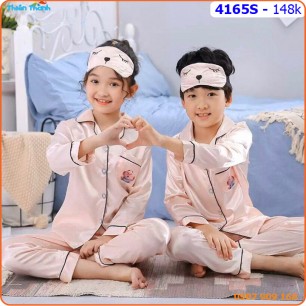 Bộ Pijama dài tay hoạ tiết heo cực cute dành cho bé gái/ bé trai